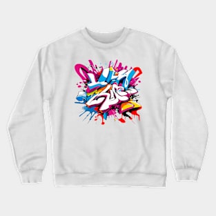 graffiti style Crewneck Sweatshirt